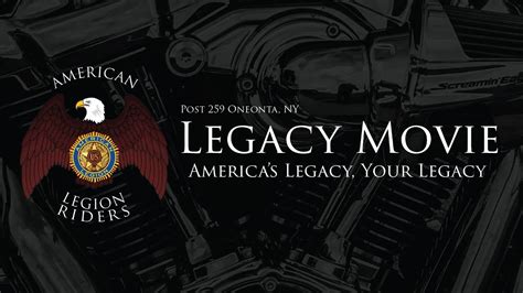 American Legion Riders Post 259 Legacy Movie Youtube