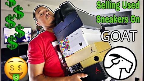 How To Sell Used Sneakers On The Goat App Youtube