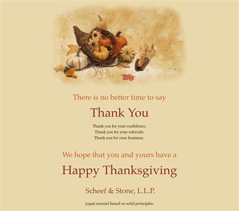 Thank You And Happy Thanksgiving Business Cyber Risk