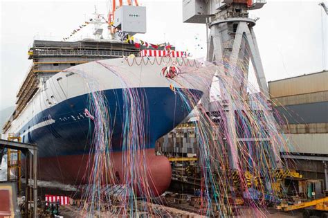 Mitsubishi Shipbuilding Launches Hybrid-Propulsion