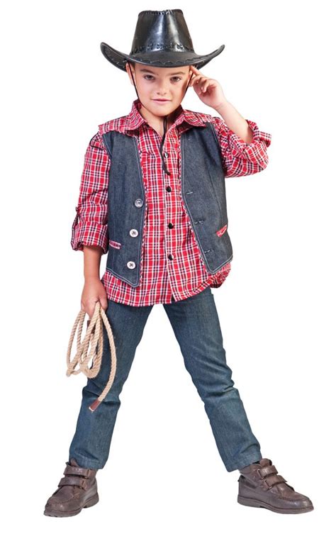 Besonders für kinder ist der fasching immer ein besonderes highlight im jahr. Cowboy Nathan Kostüm für Kinder - Hemd und Weste | Cowboy ...