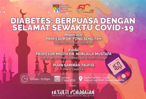 Iaitu universiti kebangsaan malaysia (ukm). Program Fakulti Perubatan di Platform Zoom - PEJABAT PRO ...