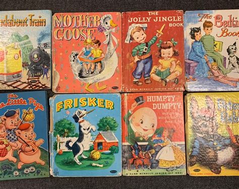 8 Vintage Childrens Books 1940s And 1950s Etsy