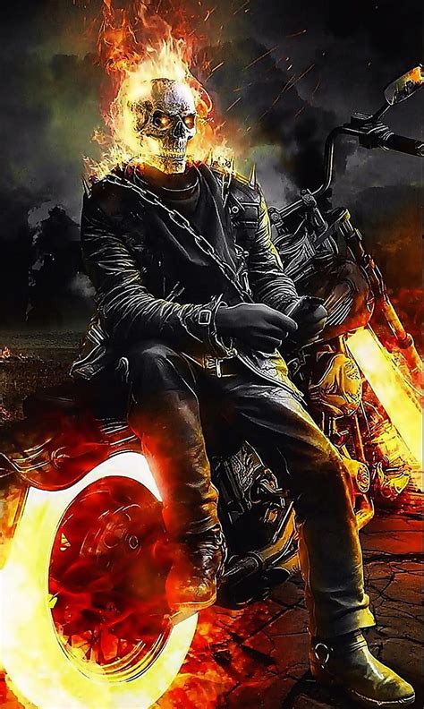 Ghost Rider 3 Dragon Hd Phone Wallpaper Peakpx