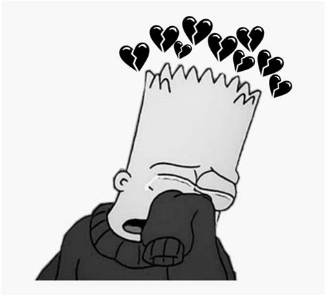 Simpsons Broken Heart Hd Png Download Transparent Png Image Pngitem