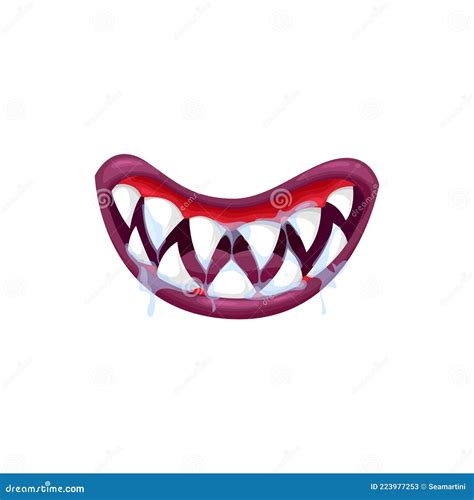 Sharp Teeth Mouth