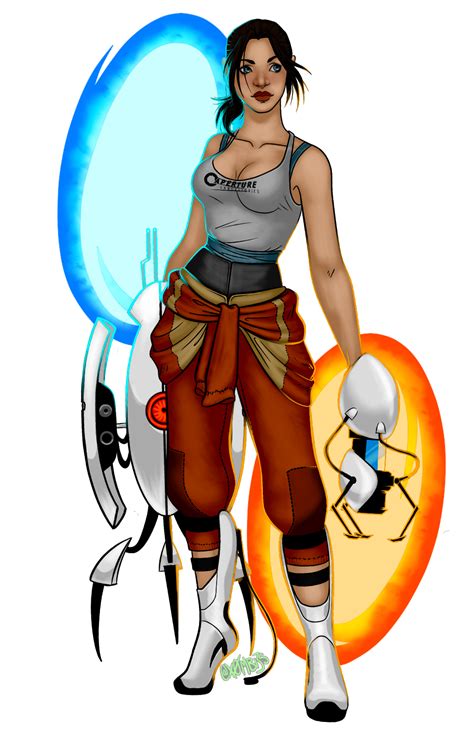 Portal 2 Chell By X0mbi3s On Newgrounds