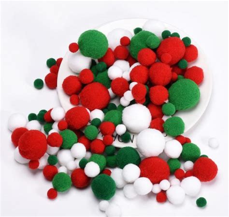 Christmas Cotton Ball 200pcsper Pkt Vip Educational Supplies Pte Ltd