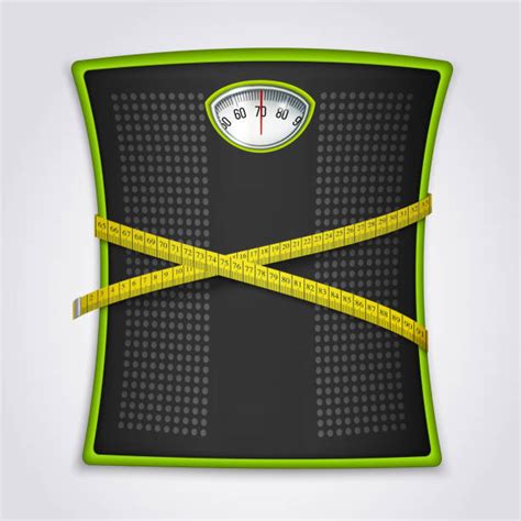 Weight Loss Measuring Tape Illustrations Royalty Free Vector Graphics