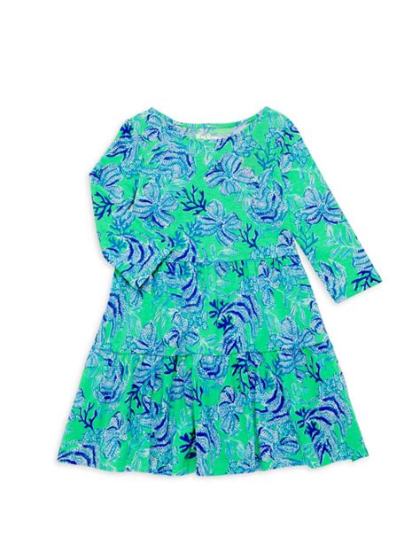 Shop Lilly Pulitzer Kids Little Girls And Girls Mini Geanna Dress