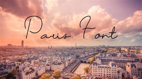 Paris Font Free Download