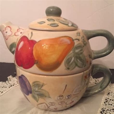 Teapot Cup Combo Etsy