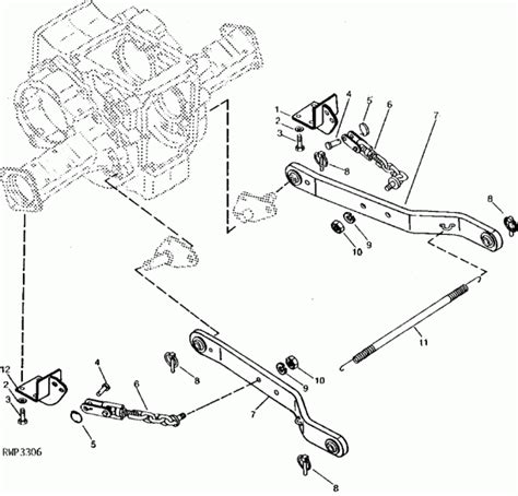 John Deere Tractor Parts Diagram John Deere 345 Parts Diagram