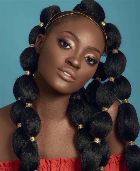 25 best ideas about black ponytail hairstyles on. 2020: Fulani Bubble Ponytail Hairstyle Trends Globally ...