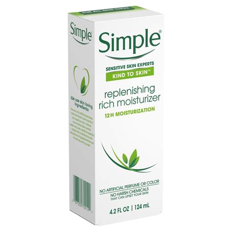 Simple Kind To Skin Replenishing Rich Facial Moisturizer Facial