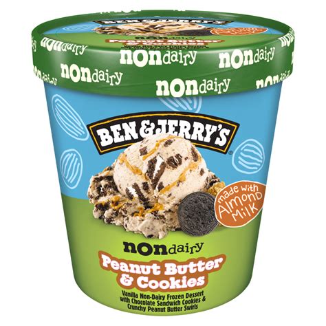 Non Dairy Pb And Cookies Pint Frozen Dessert 16 Oz Ben And Jerrys Delivery