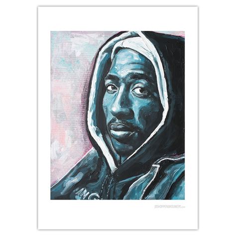 Tupac Shakur Art Print 50x70cm Canvas Prints Canvas Artwork Canvas