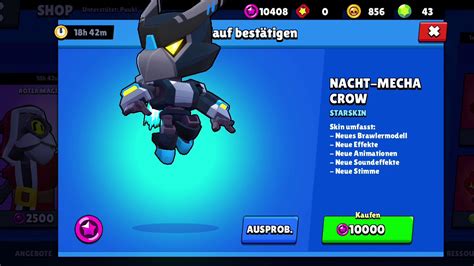 In this guide, we featured the basic strats and stats, featured star power & super attacks! WIR KAUFEN NIGHT-MECHA CROW!!!!/Brawl Stars Deutsch - YouTube