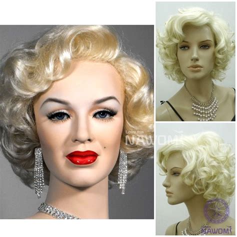 Fashion Hot Selling Discount New Style Blonde Curly Full Wig Nice