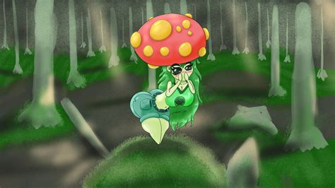 Artstation Mushroom Girl