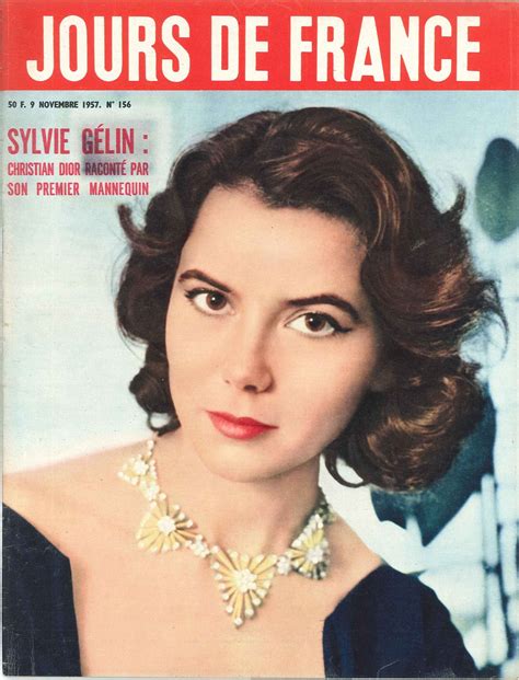 Sylvie Gélin Jours De France N°156 9 Novembre 1957 Jours De France