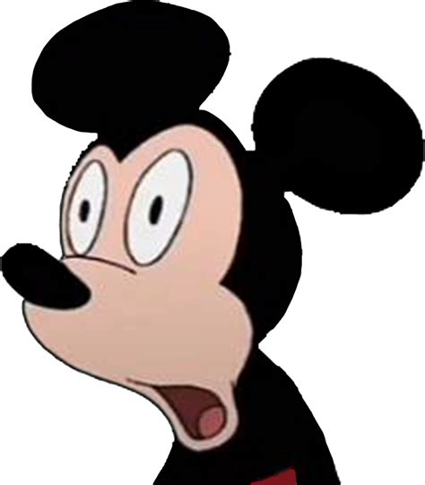 Mickey Mouse Shocked Vector By Homersimpson1983 On Deviantart