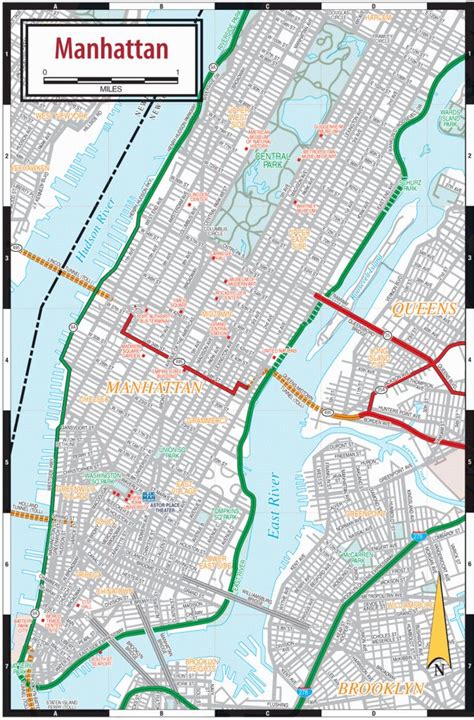 Printable New York City Map Add This Map To Your Site Print Map