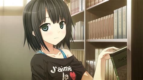 Anime, Dark Hair, Anime Girls, Visual Novel, Monobeno, Alishima Alice ...
