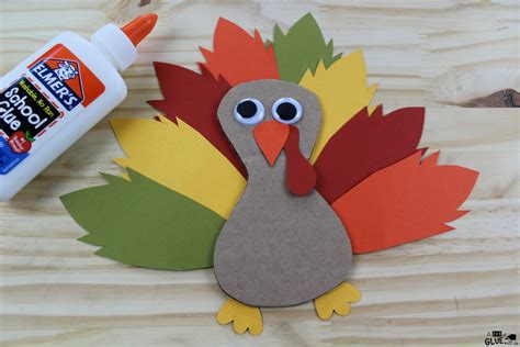 Cardboard Thankful Turkey Craft