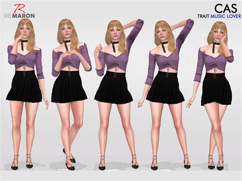 The Sims Resource Pose For Women Cas Pose Set 3