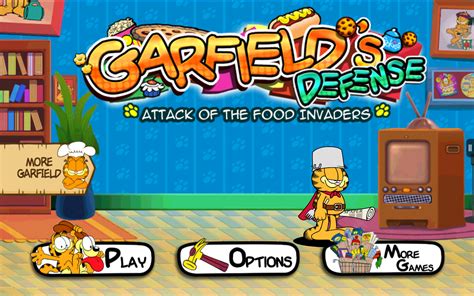 Garfields Defense Attack Of The Food Invadersappstore For