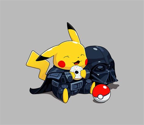 Dark Side From Pikachu Digital Art By Hhadikin Lucu Fine Art America