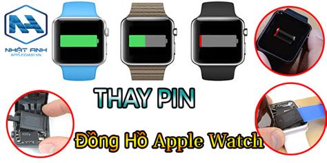 Thay Pin Apple Watch Chính Hãng Nhật Anh Mobile
