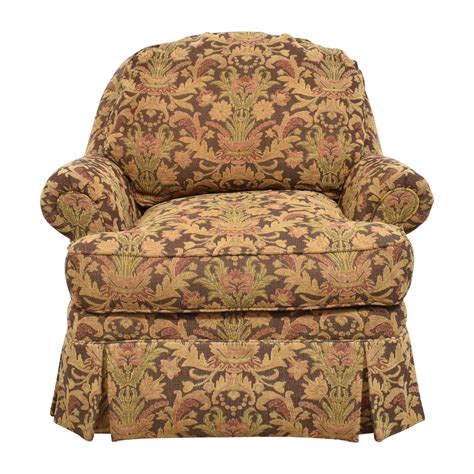 67 Off Ethan Allen Ethan Allen Traditional Skirted Accent Chair Chairs