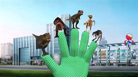 Finger Family Nursery Rhymes for Children Dinosaurs Cartoons | Finger