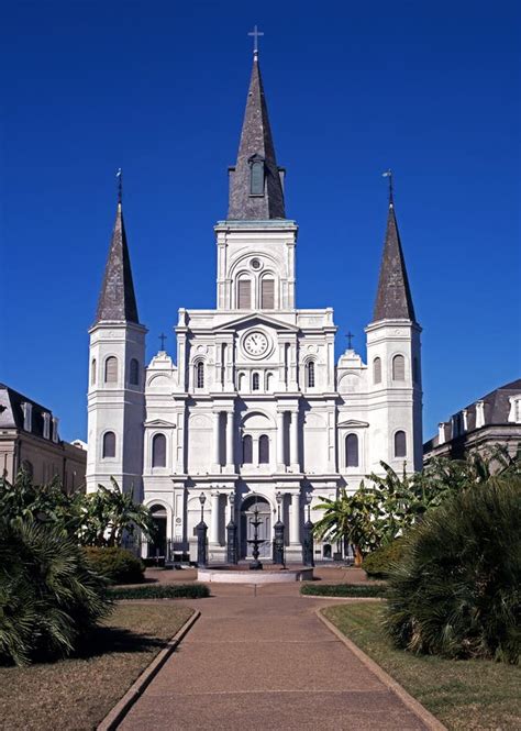 Saint Louis Cathedral New Orleans Usa Stock Photo Image Of