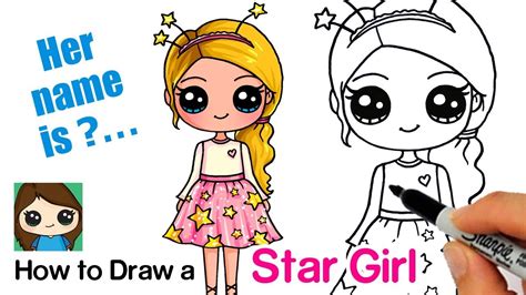 15 Best New How To Draw A Cute Girl Easy Full Body James Mccoy Blogs