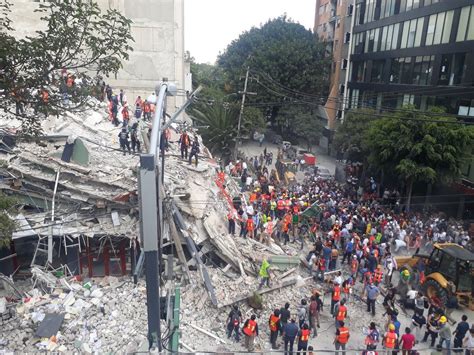 The 2017 puebla earthquake struck at 13:14 cdt (18:14 utc) on 19 september 2017 with an estimated magnitude of m w 7.1 and strong shaking for about 20 seconds. Solidaridad y apoyo en zonas afectadas de México tras sismo