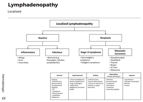 Differential Diagnosis Of Cervical Lymphadenopathy