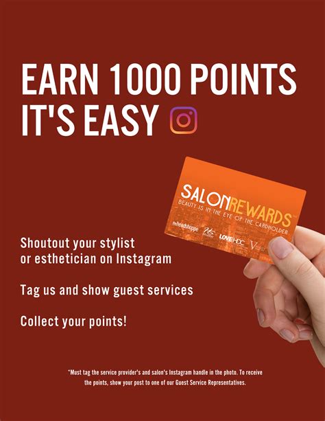 1000 Salon Rewards Bonus Points Hs Studio Salon And Spa In Halifax Ns