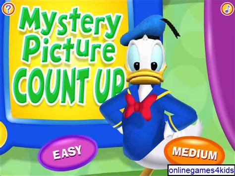 Mickey Mouse Clubhouse Mystery Picture Count Up Game