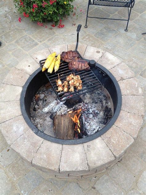 Check spelling or type a new query. Fire pit with cooking grill | DIY projects for everyone ...