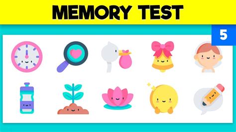 Visual Memory Test Train Your Visual Memory Video 5 Youtube