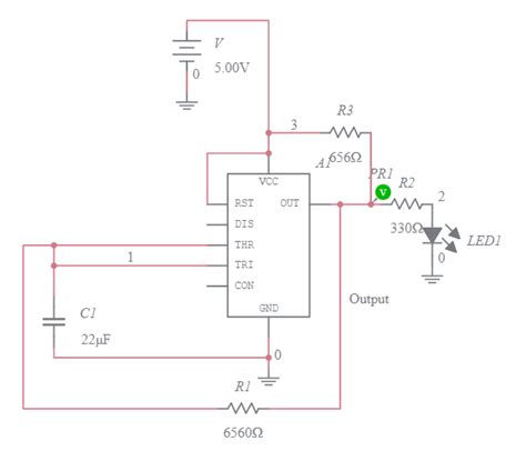 Voltage Controlled Oscillator Using 555 Timer Multisim Live