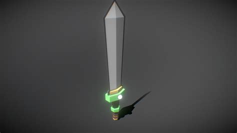 First Sword Blender 3d Model By Desantart Fea2436 Sketchfab