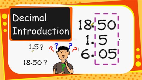 Maths Introduction Of Decimal System English Youtube