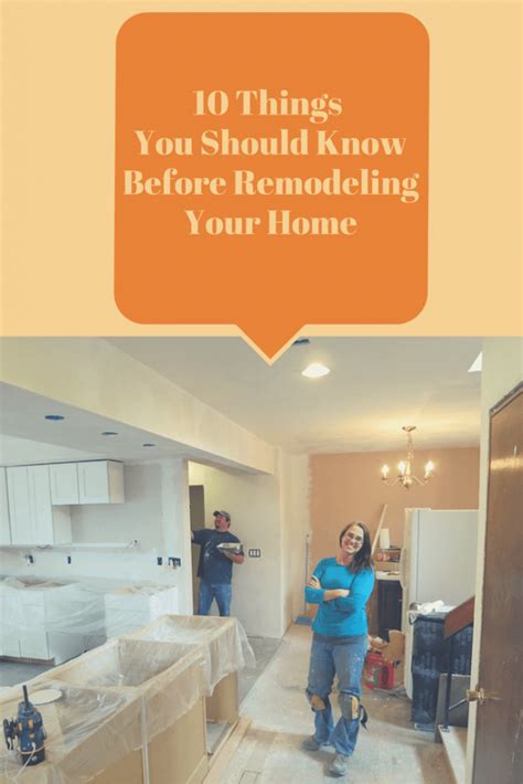 10 Things You Should Know Before Remodeling Your Home Remodel Home