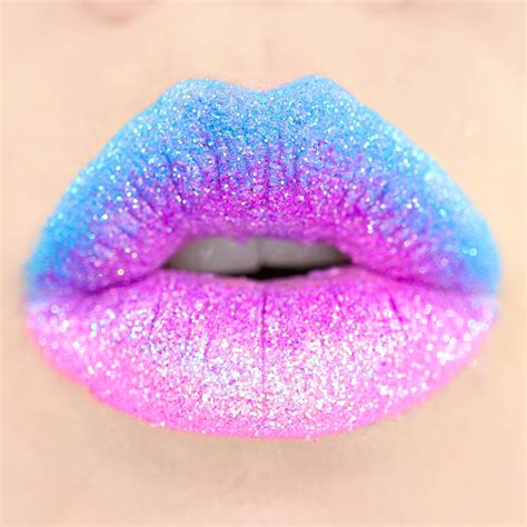 Pretty Pink Glitter Lips Glitter Glitterlips Pinklips