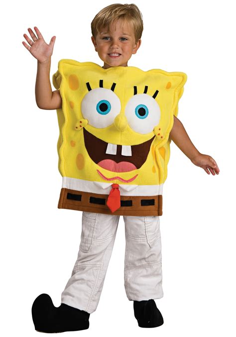 Boys Deluxe Spongebob Costume Toddler Spongebob Squarepants Costume