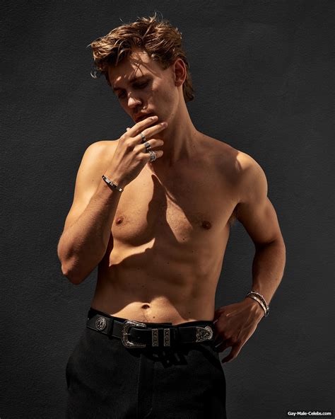 Austin Butler Displays His Gorgeous Shirtless Body The Men Men